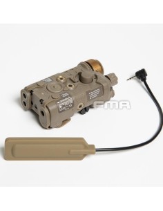 Laser Rojo FMA Linterna LAB PEQ-NGAL - Tan