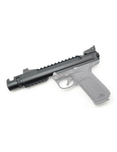 Cañon externo metalico + compensador AAP01 - Action Army