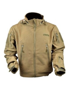 Chaqueta Softshell "Shark Skin" TAN - JS TACTICAL