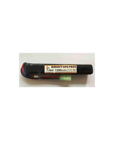 Batería Lipo 11.1 - 1300 mah 20C - Tubo - IPower
